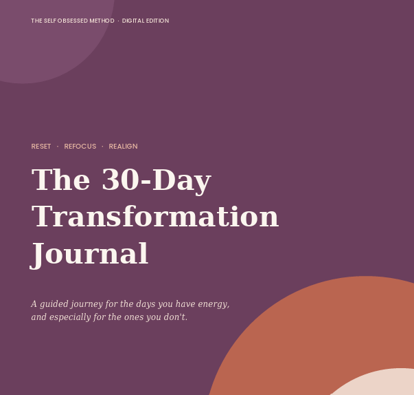 The 30-Day Transformation Journal