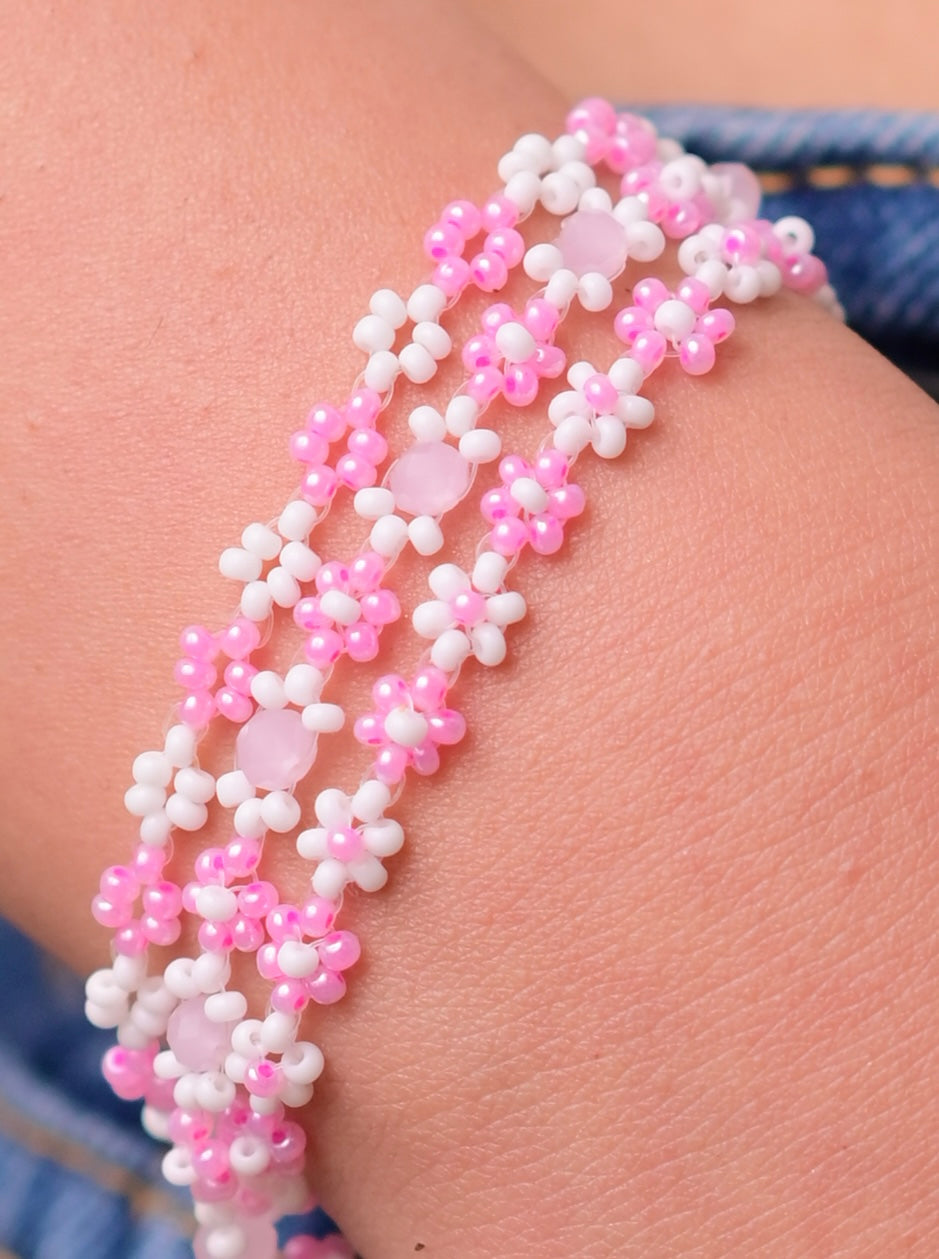 Blush Bloom (Pink & White)