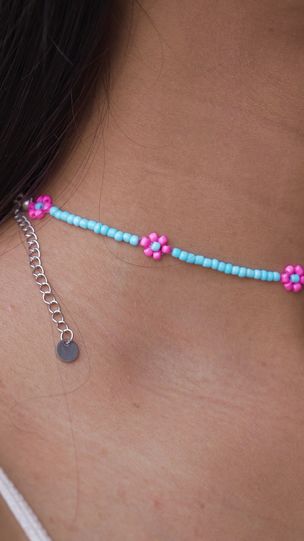 COTTON CANDY CHOKER