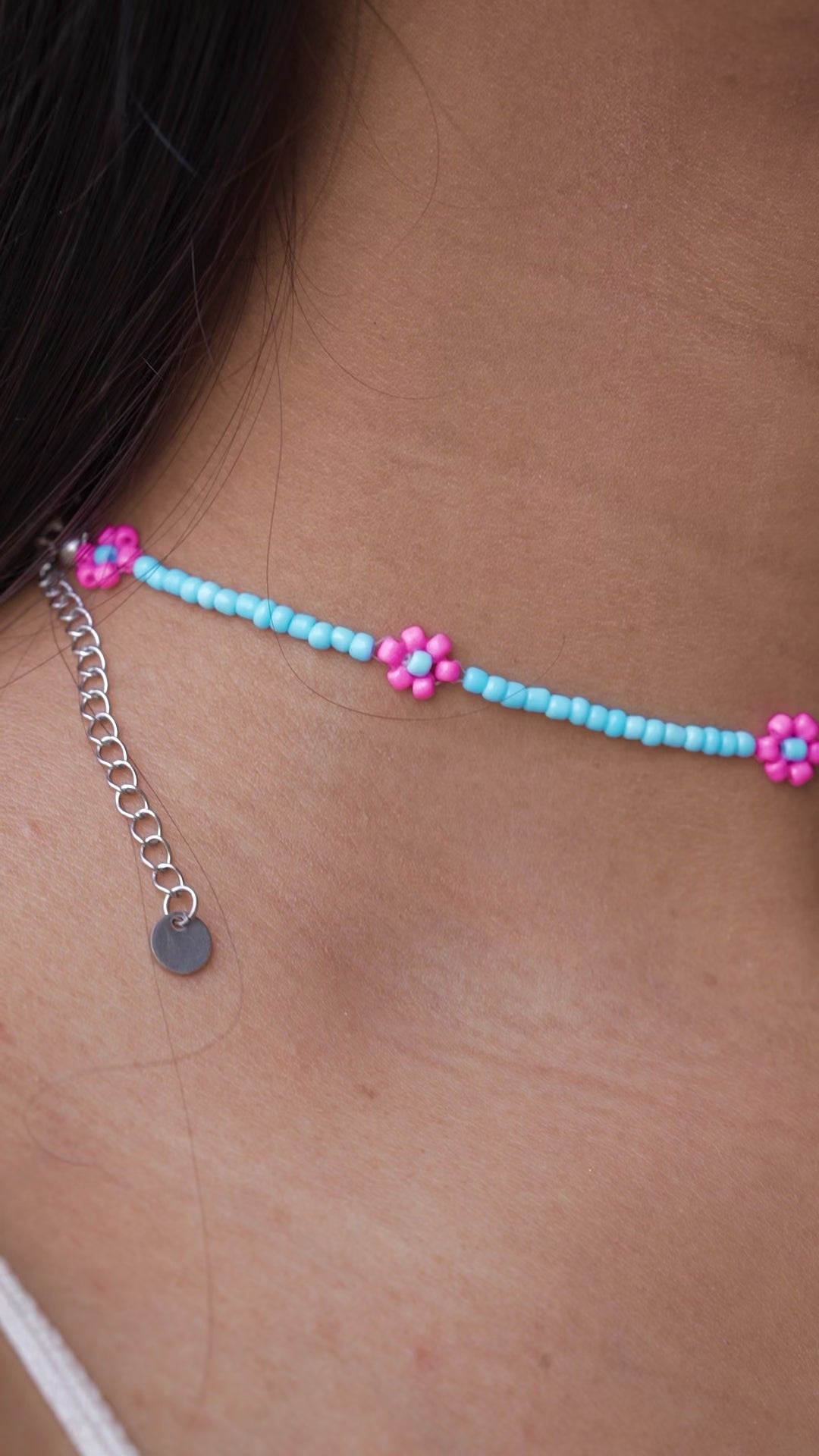 COTTON CANDY CHOKER