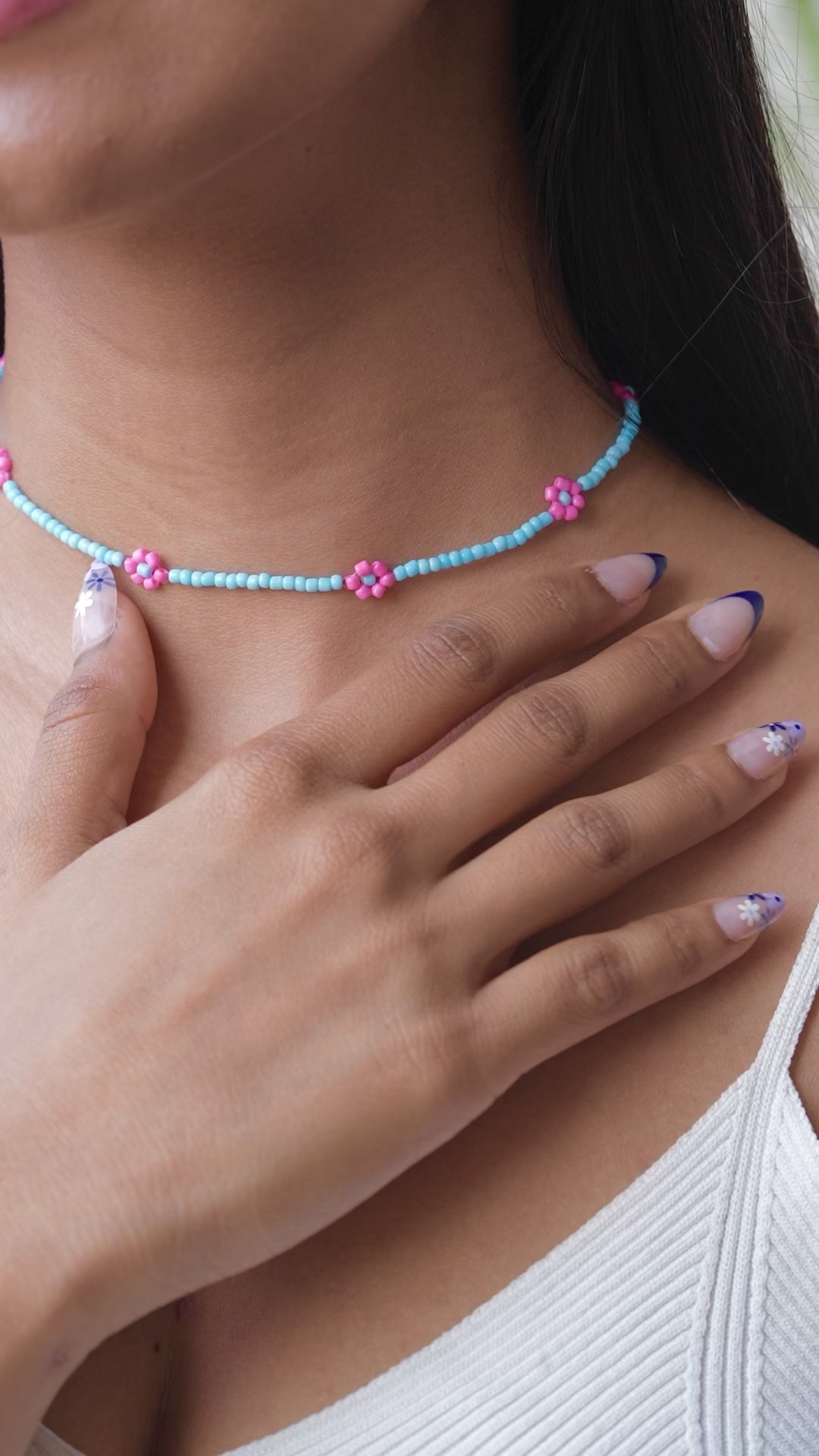 COTTON CANDY CHOKER